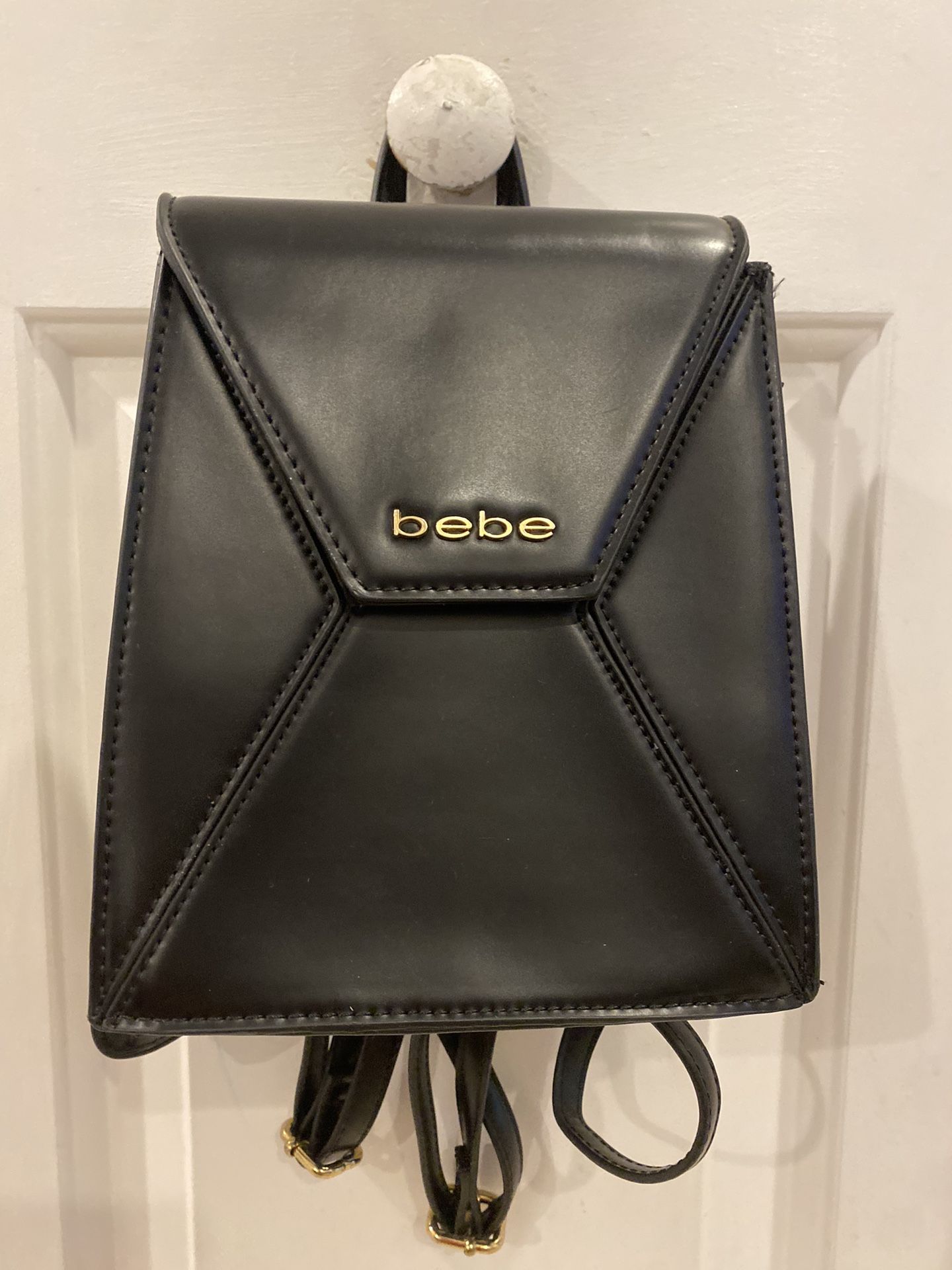 Small Black Bebe Backpack 