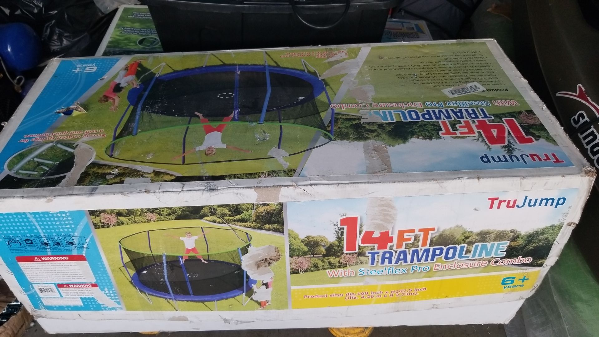 Sport power tru jump 14 ft trampoline