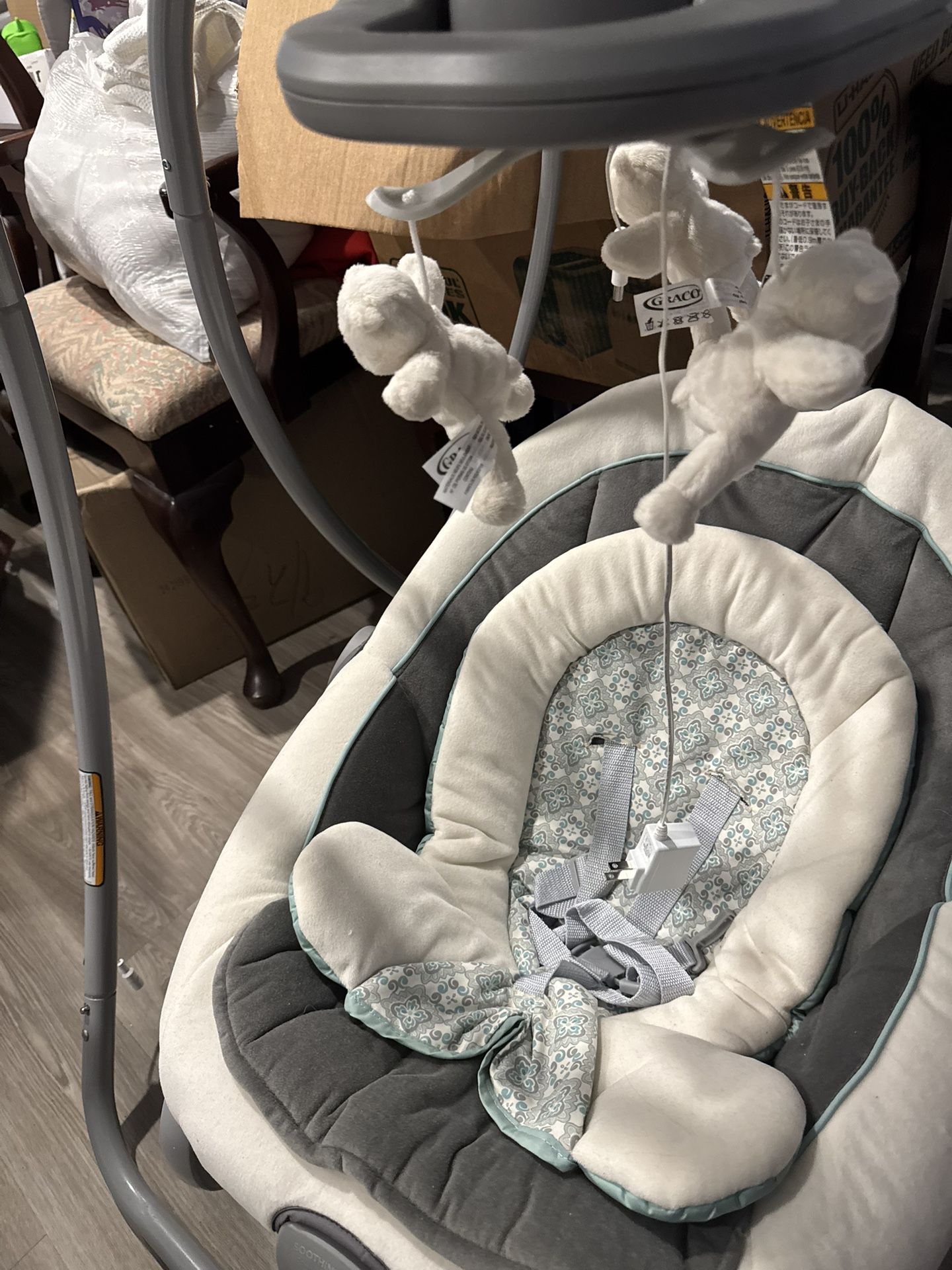 Bouncer And Swing For Baby