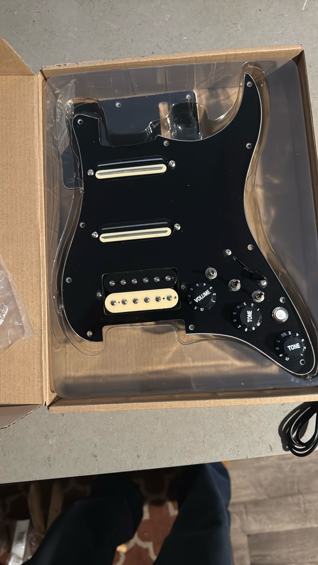 Stratocaster HHH LOADED Pick Guard 11 Hole