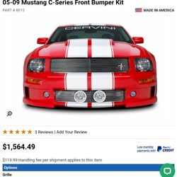 05-09 Mustang Eleanor Front And Rear Bumper 