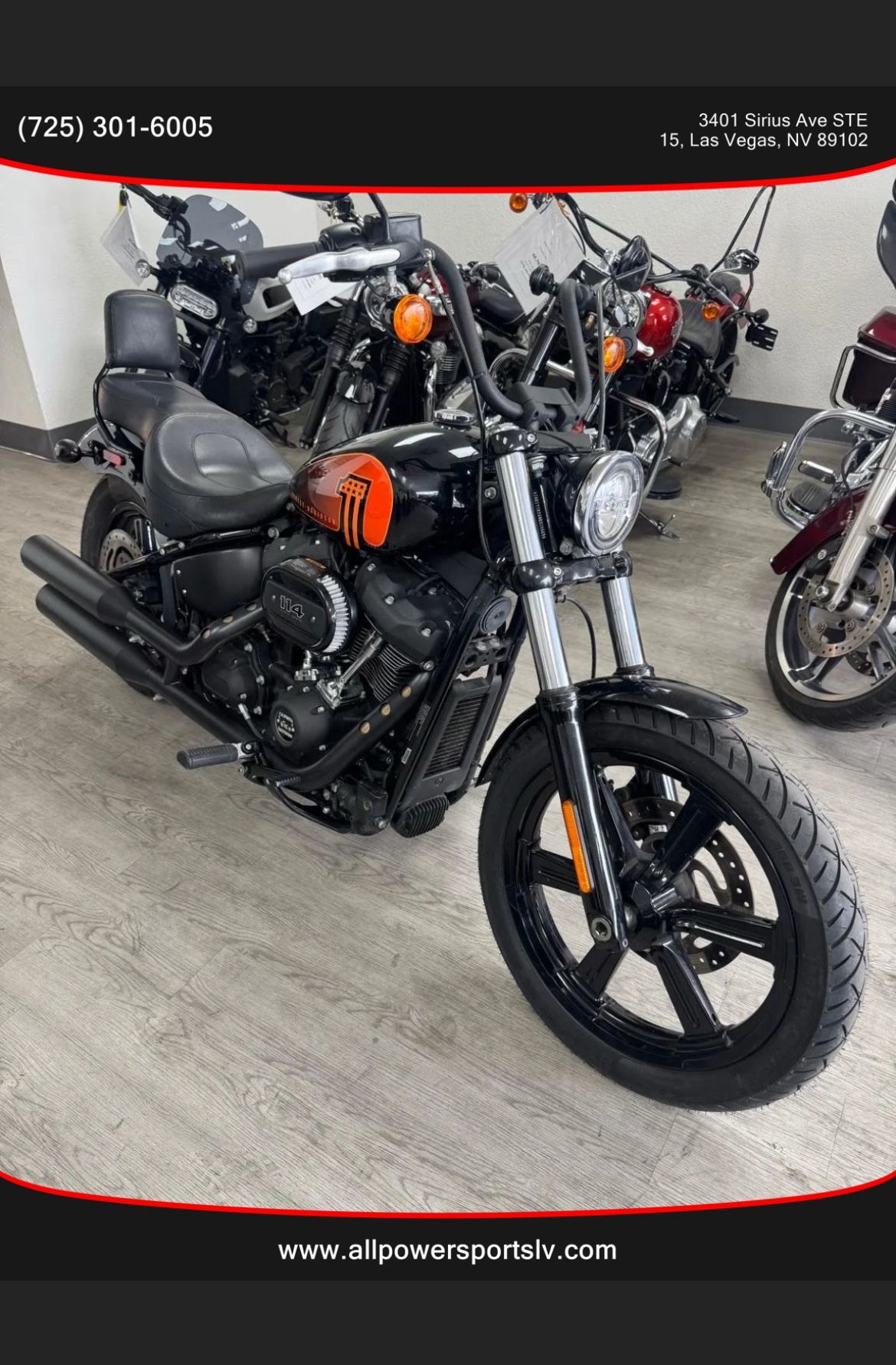 2022 Harley Davidson Street Bob 114