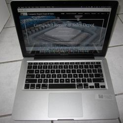 2013 Apple Macbook Pro 13.3" Laptop Intel i5 2.5Ghz 8GB 256G SSD DVD - $299 (Schererville)
