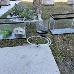 2- 10 Gallon Fish Tank ( Glass) 