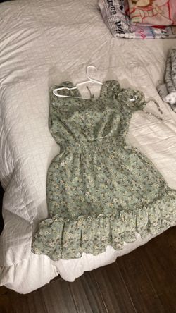 Green dress