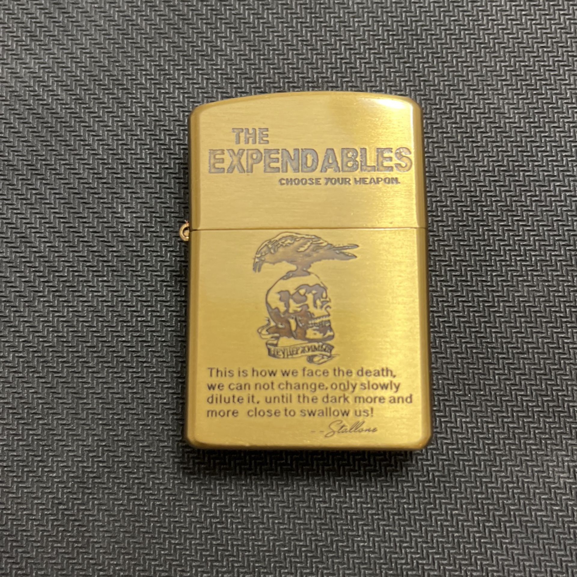 Zippo (the Expendables) Real One 