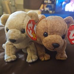 Beanie Babies. (Pecan And Almond)