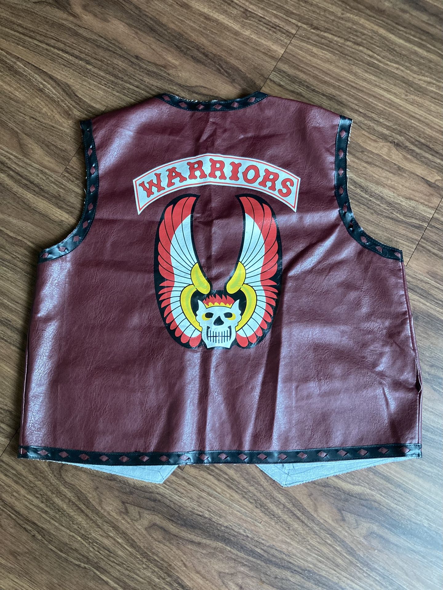 Motorcycle Warriors Vest Size L