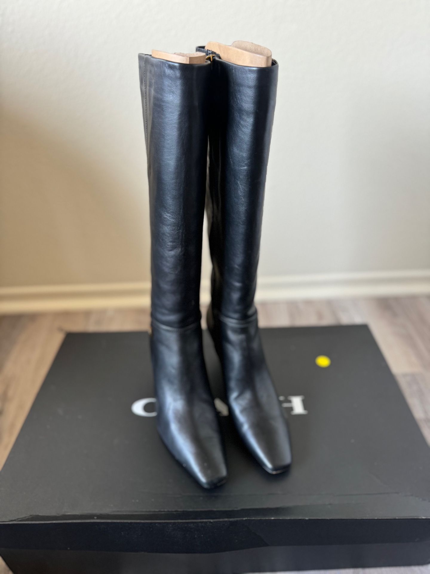 Coach Black Boots Size 9 Macys Bloomingdale’s