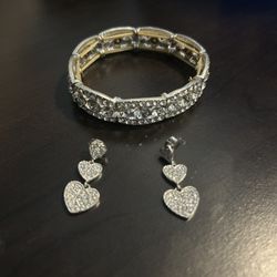 Bracelet And Earrings Set 