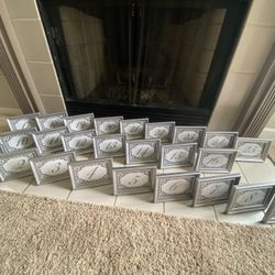 *WEDDING ITEMS* 4x6” Navy/Silver/White Table Numbers 1-25