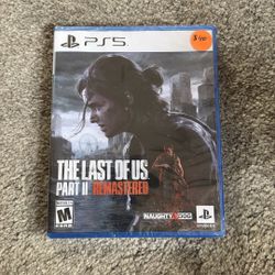 Ps5 The Last Of Us Part 2 Remastered