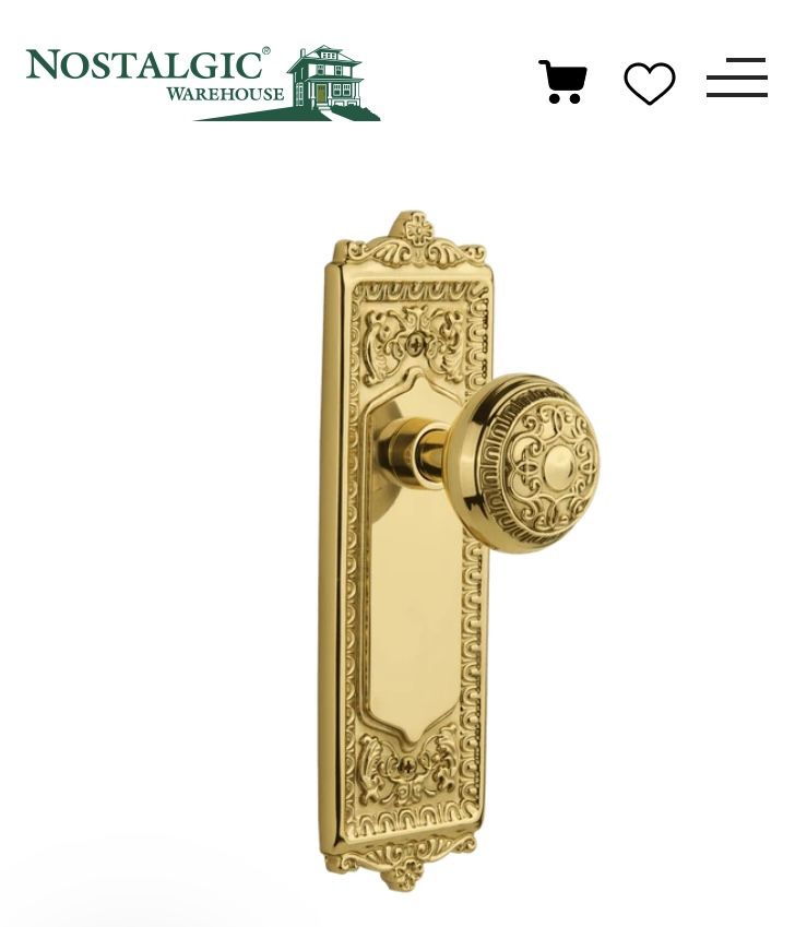 Vintage Door Knobs - 9 Sets -Reproduction