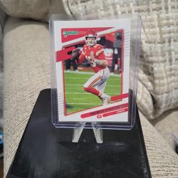 Patrick Mahomes II Donruss 2021 Football Card