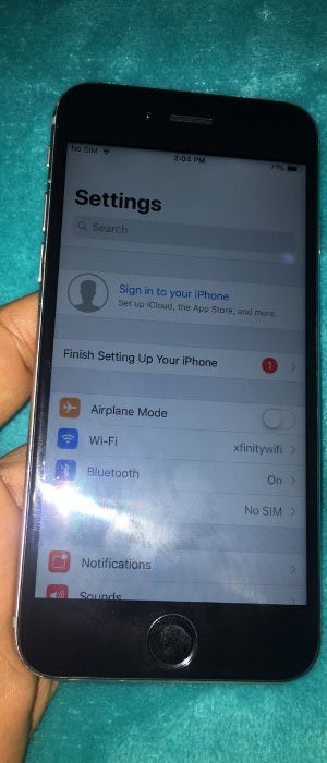 🔥Unlocked to any carrier🔥 Space Gray iphone 6 16GB