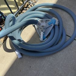 pool cleaning hose with brush attachment