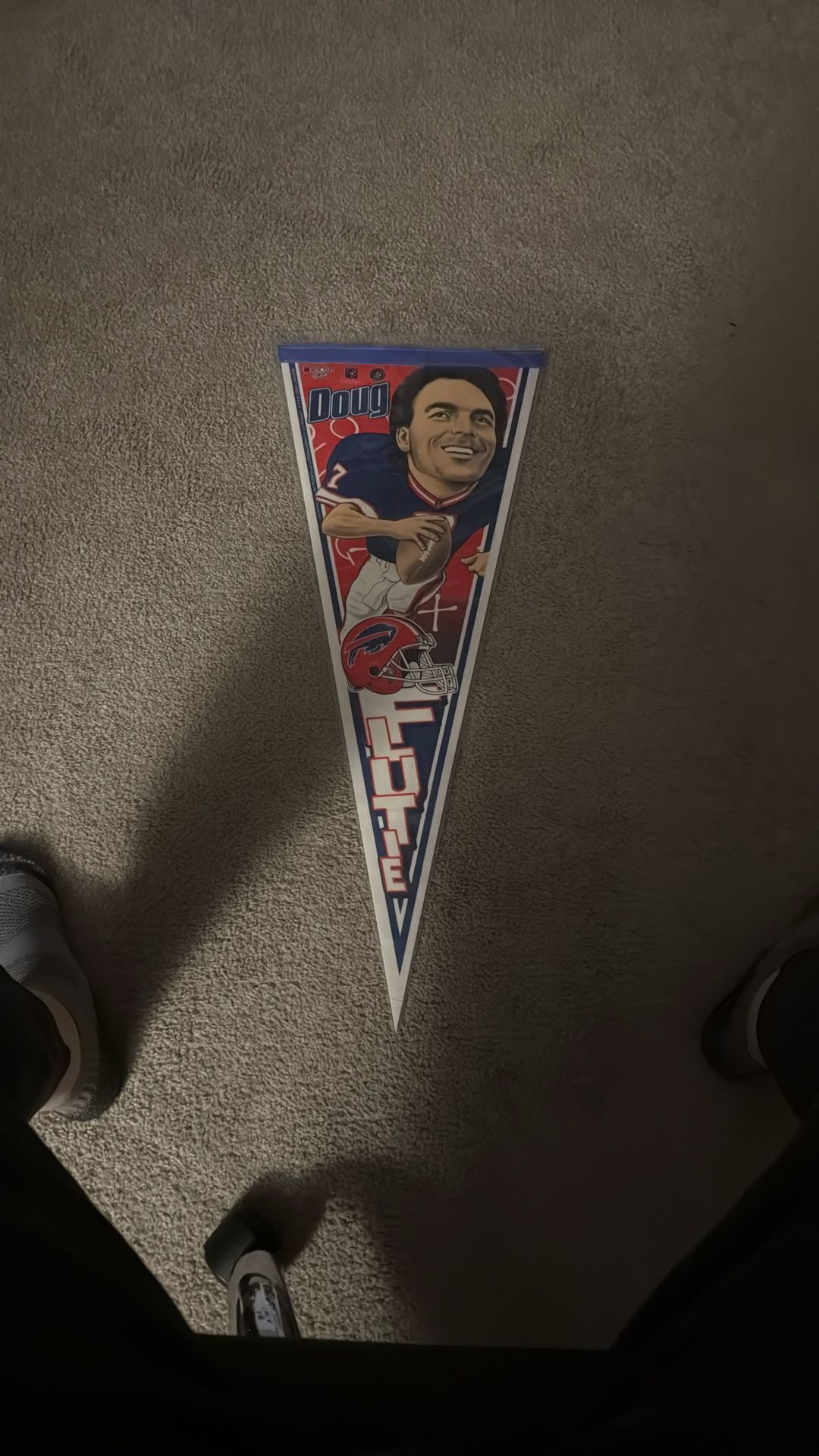 Buffalo Bills Doug Flutie Pennant
