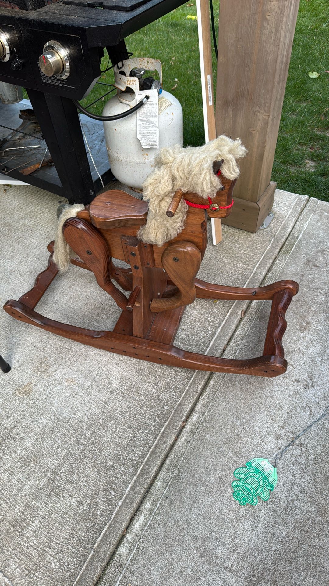 Wooden Rocking Horse