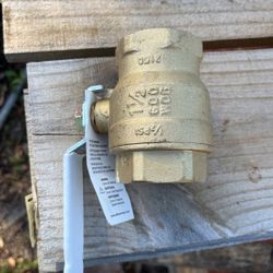 Brand New Valve 1 1/2 Inch