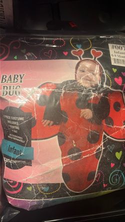 Baby lady bug infant bunting costume