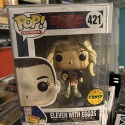 Stranger Things Eleven Chase Funko Pop