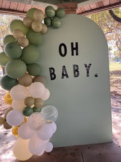 Handmade Backdrop Babyshower Wedding Birthday Parties
