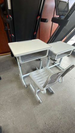 Student desk with chair