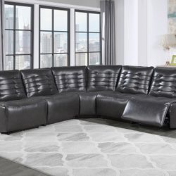 Power Reclining Sectional In Stock For Fast Delivery 