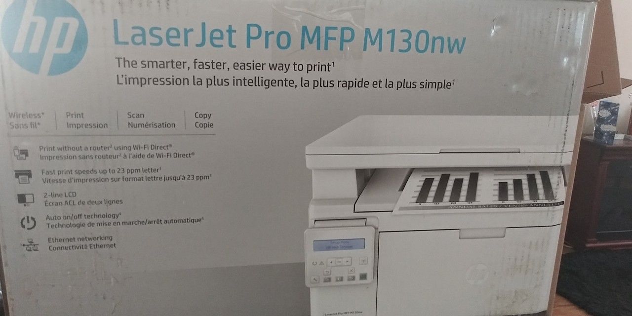 Brand new printer never used don't need it!