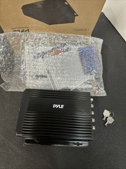 Pyle Audio 4CH DVR Recording Box DC 12-24V PLCMDVR15 READ #G1