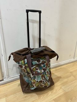 Folding Shopping Bag With Wheels
