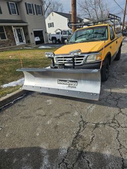 Ford 250 4x4 Snow Plow Truck For Sale Runs As Is No Warranty Cash Only Price $9,700.00