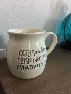 🍁 Quick Sale Post Immaculate Fall Coffee Mug! 🍂 Get ready for the season with this beautiful stoneware mug!