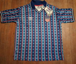 Youth Size Xlarge or Adult Small Umbro USA Soccer Jersey New
