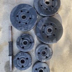 Cement Weights And Handlebar 