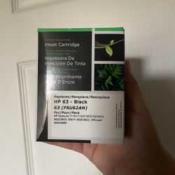 NEW Black Printer Ink For HP63