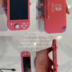Nintendo Switch Lite Coral 