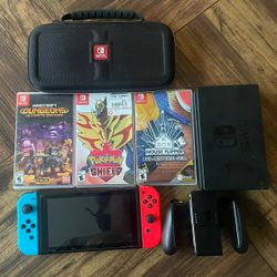 Nintendo Switch With Games