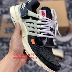 Off-White x NK Air Presto 2.0