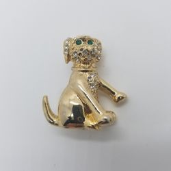 Dog Pin Brooch