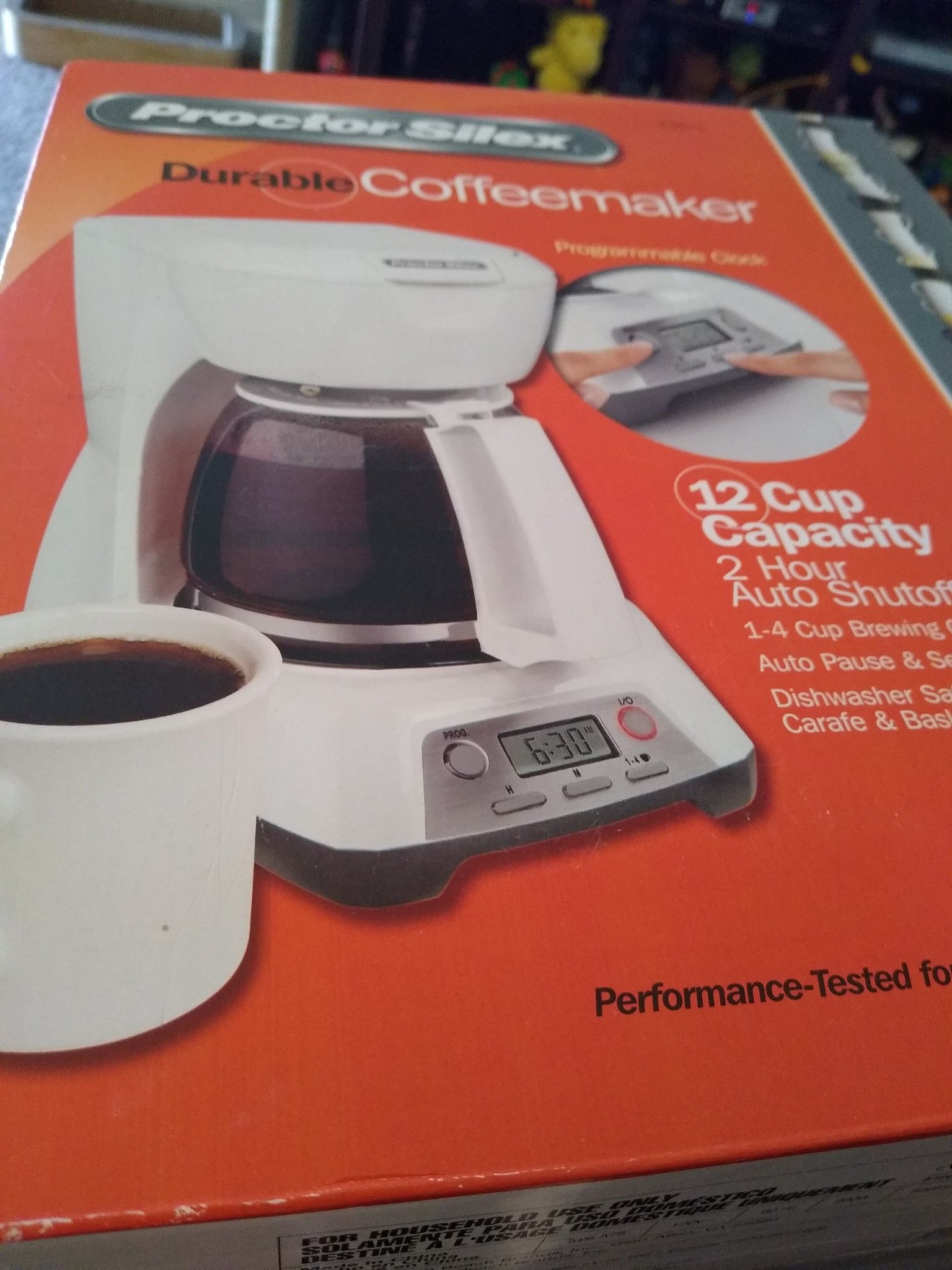 Proctor silex coffee maker BNIB