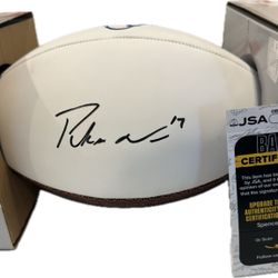 Puka Nacua  Signed Team Football (JSA)