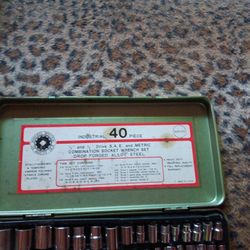 40 Piece Socket Set