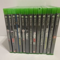 Xbox One Video Game Lot