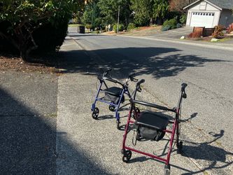 Walker Wheelchair Wheel Chair Walker in Great Condition like New $45 Each