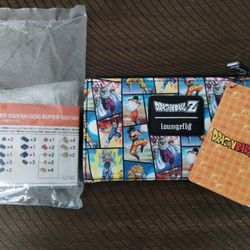 Brand new Dragon Ball Z Loungefly & Super Saiyan God Super Saiyan Vegito Nanoblock Figure Toy