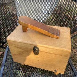 shoe shine box