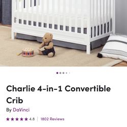 Convertible Crib! Hello Fellow Parents Fathers Day Special Here! Brand New Crib For Sale! 
