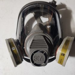 3M 6006 full face mask with cartridges