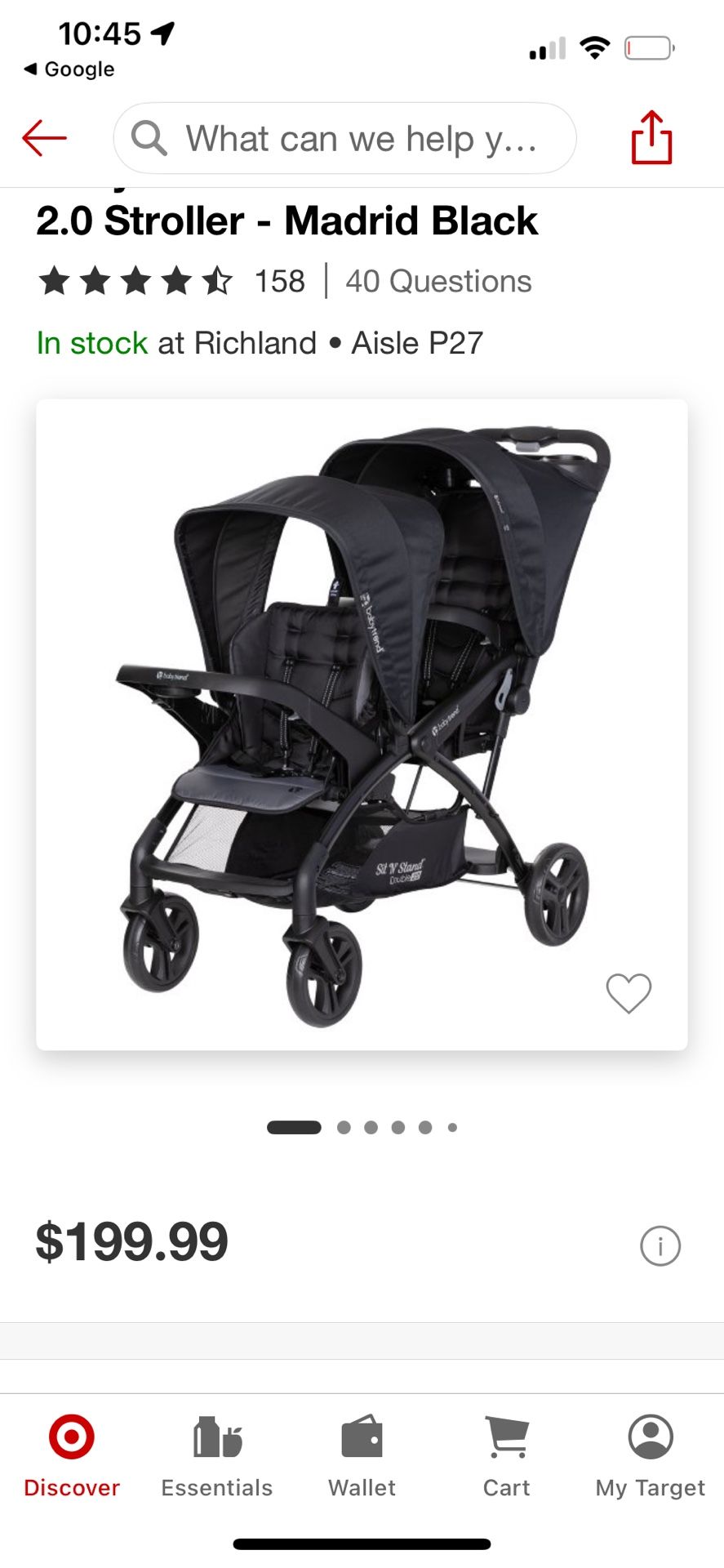 double stroller